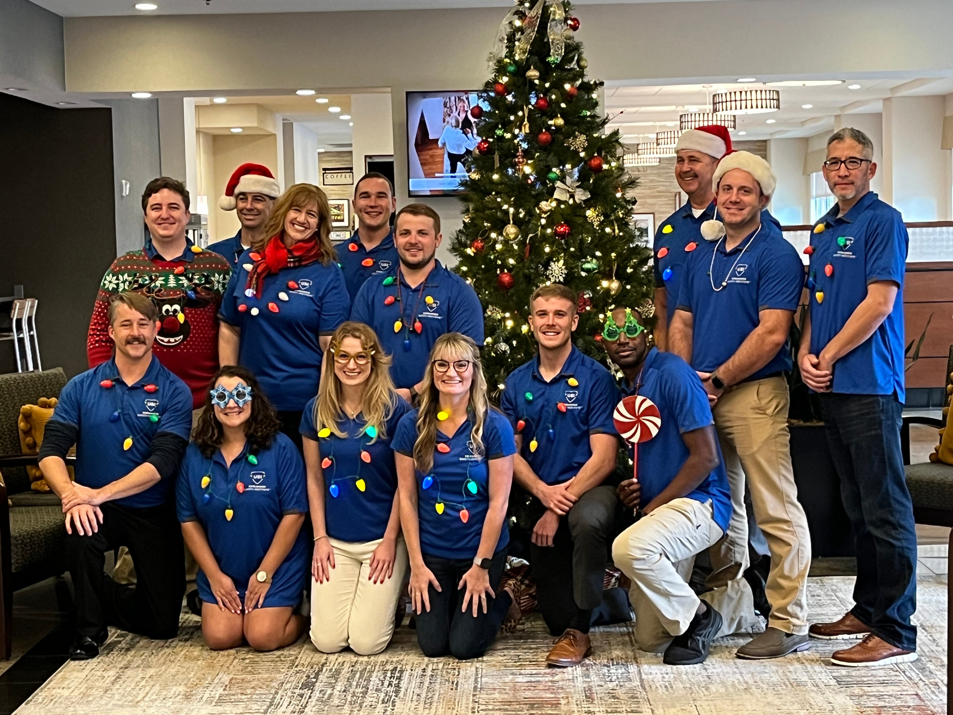 USI Holiday Photo from 2022