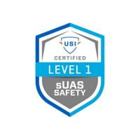 Primary sUAS Safety Level 1 Badge