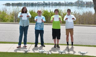 Harbor Students Earn Drone Operators’ Safety Certificates, FAA Licenses